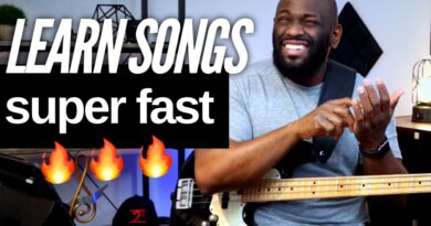 3 Tips on How To Learn Songs Quickly! Super Fast Bass Line Transcription