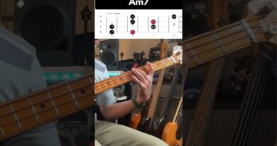 4 Important Bass Guitar Arpeggios (useful in bass lines)