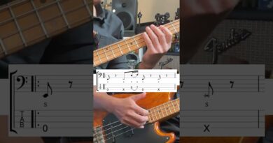 7 GREAT Slap Bass Exercises [TAB/Notation]