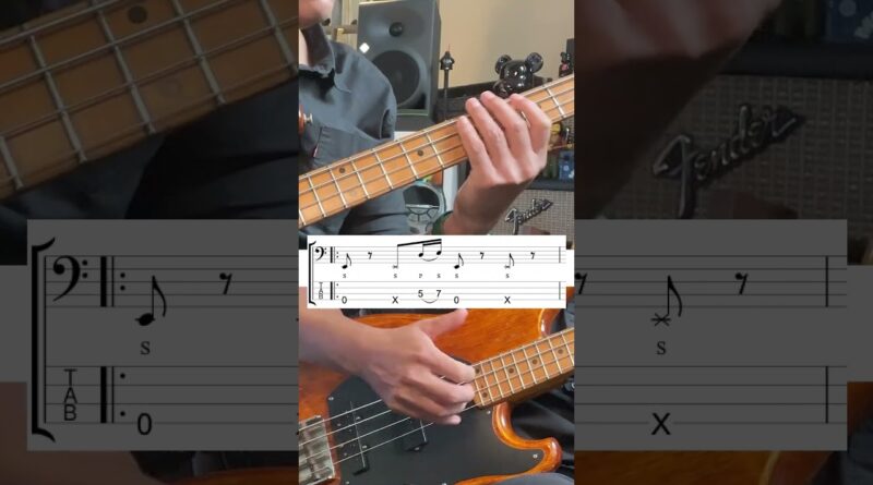 7 GREAT Slap Bass Exercises [TAB/Notation]