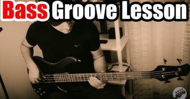 Advanced Bass Groove Lesson with Tab