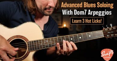 Advanced Blues Soloing | 1.4.5 Dom7 Arpeggios | Learn 3 Awesome Licks!