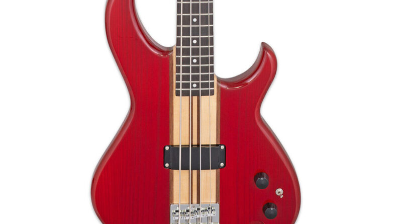 Aria Pro II SB-700 4-String Bass Guitar - Paduak Red - Open Box