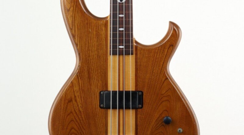 Aria RSB-600 Fretless Mod Natural 1980  Electric Bass Guitar Used From Japan