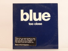 BLUE TOO CLOSE (H1) 1 Track Promo CD Single Card Sleeve INNOCENT