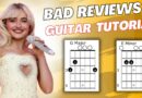 Bad Reviews Sabrina Carpenter Guitar Tutorial