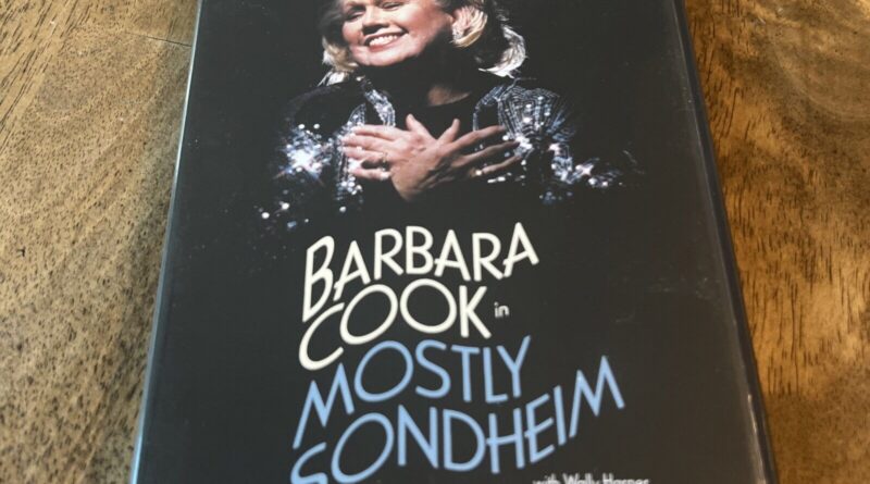 Barbara Cook - Mostly Sondheim Live in Concert (DVD) UNSEALED UNPLAYED MINT