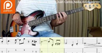 Bill Withers - Ain't No Sunshine BASS COVER + PLAY ALONG TAB + SCORE