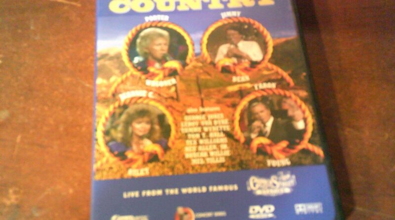 CLASSIC COUNTRY RARE CONCERT FOOTAGE LIVE FROM CHURCH ST. STATION DVD