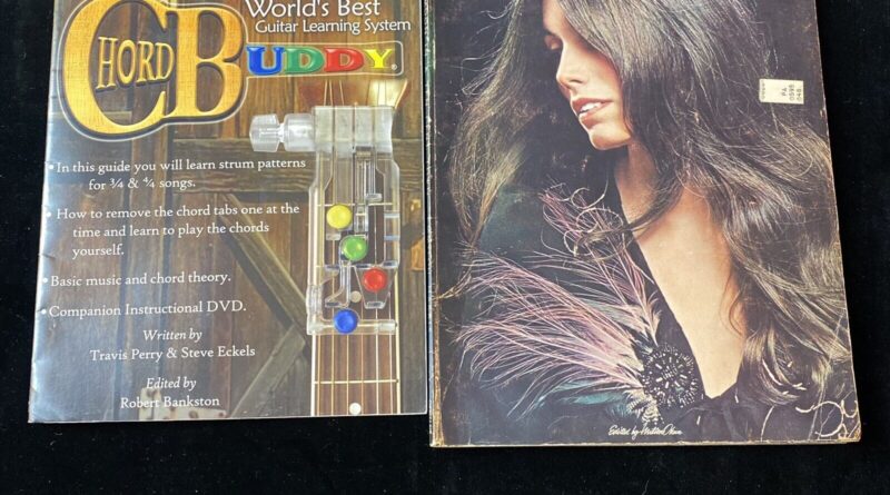 Chord Buddy 2 Month Lesson Plan DVD Guitar + Emmylou Harris Quarter Moon Book