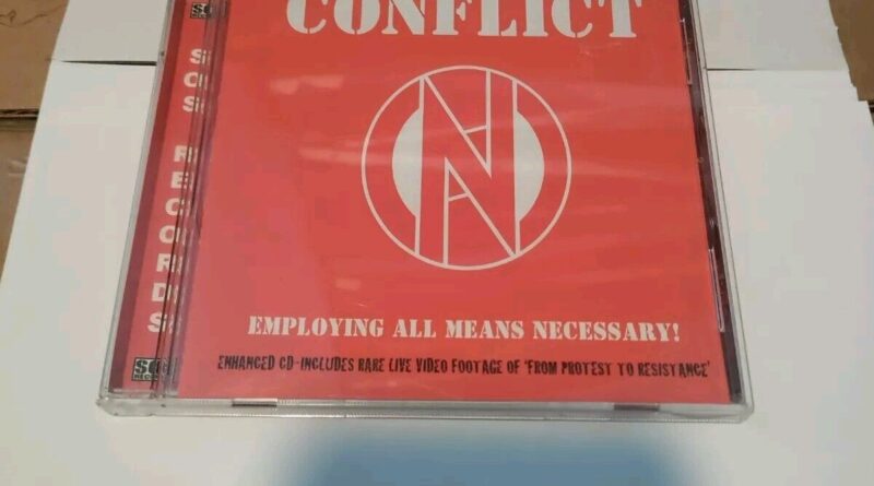 Conflict Employing All Means Necessary Cd New Crass Exploited Rudimentary Peni