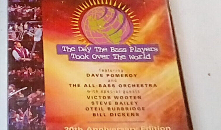 DVD -The Day The Bass Players Took Over the World - Dave Pomeroy NEW Sealed