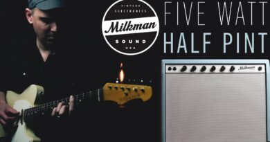 Demos in the Dark // Milkman Sound Five Watt Half Pint // Guitar Amp Demo