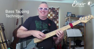 Derek Jones Bass Guitar Lesson – Tapping Techniques | ELIXIR Strings