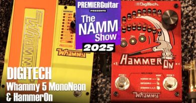 DigiTech Whammy 5 MonoNeon Signature & HammerOn Demos | NAMM 2025