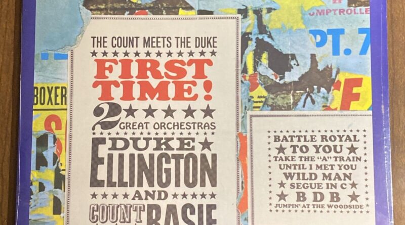 Duke Ellington Count Basie Sealed Vinyl LP The Count Meets The Duke First Time!