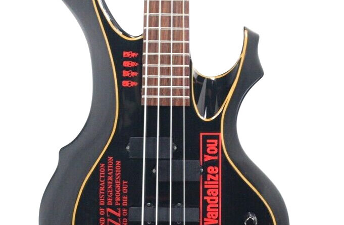 EDWARDS E-LJ Laputa JUNJI MODEL Electric Bass Guitar From Japan