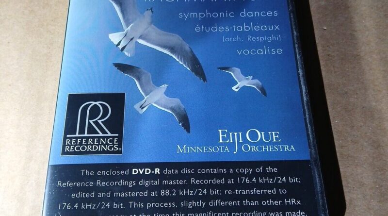 Eiji Oue - Rachmaninoff: Symphonic Dances: DVD-R REFERENCE RECORDINGS