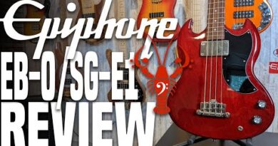 Epiphone EB-0/SG-E1 Review - Neck Diving Into a Puddle of Mud - LowEndLobster Review