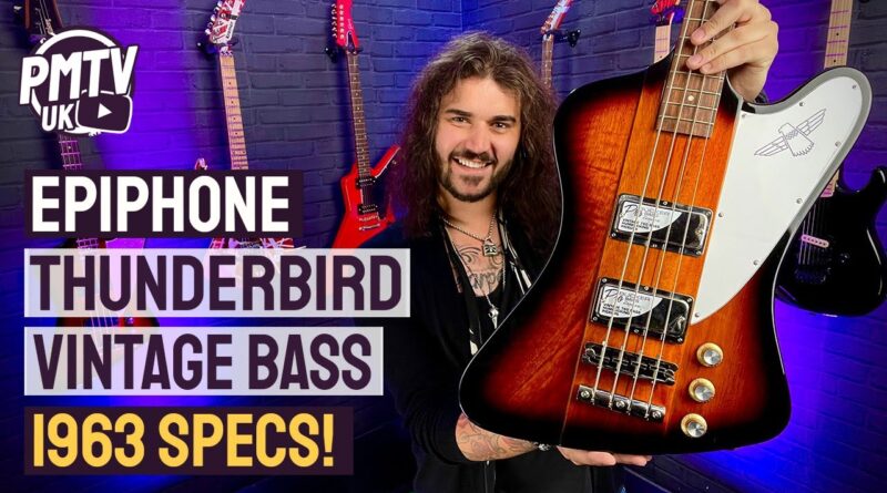 Epiphone Thunderbird 60's Bass - A Vintage Spec Bass That Wont Break The Bank!