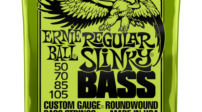 Ernie Ball 2832 Regular Slinky Electric Bass Guitar Strings 50-105