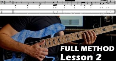 FULL SLAP BASS METHOD - 10 LESSONS (Lesson 2)