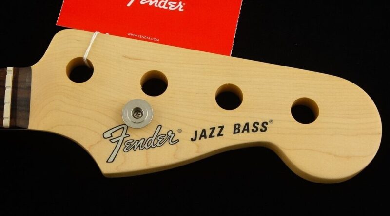 Fender American Performer Jazz Bass NECK Guitar Parts C Shape Rosewood