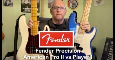 Fender Precision Bass American Pro II vs Player I