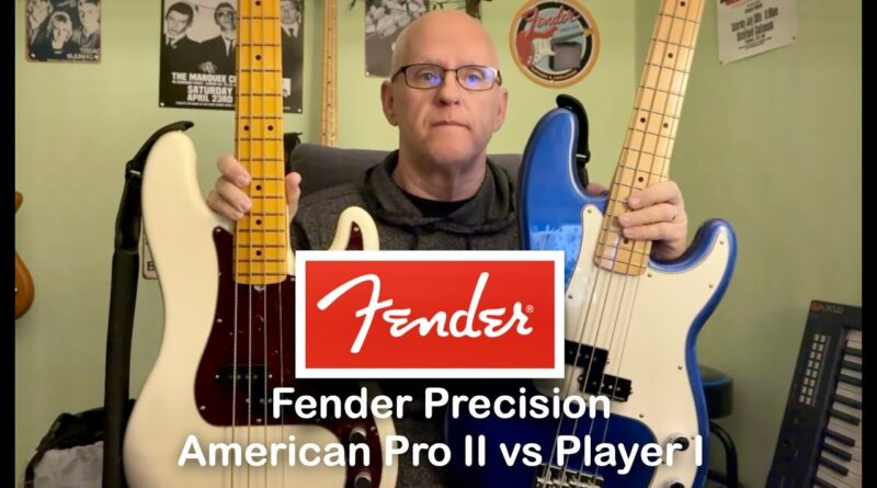 Fender Precision Bass American Pro II vs Player I