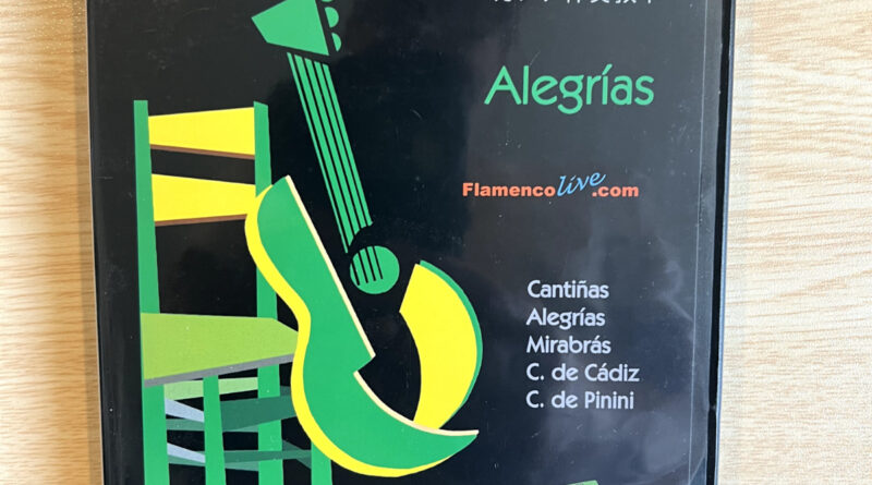 Flamenco Guitar Treatise of Accompaniment to El Cante - Alegrías- David Leiva