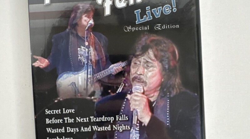 Freddy Fender Live! DVD Special Ed Riverside Casino Nevada Concert 2003 NEW Rare