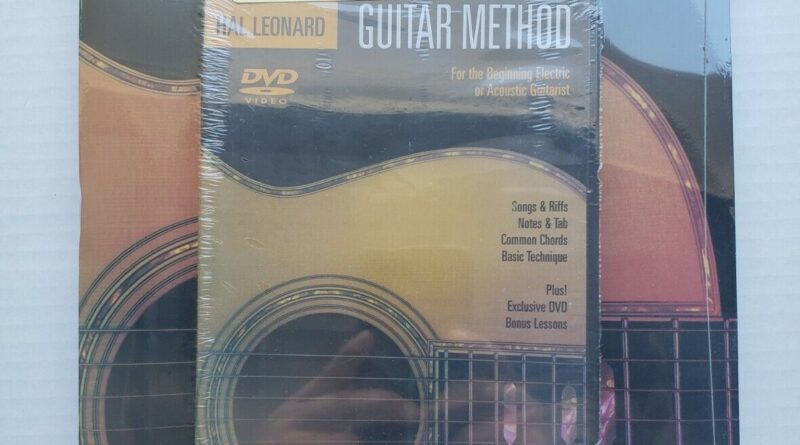 Hal Leonard Guitar Method Beginner's Pack - Book CD DVD $30 Value $24.95 Retail