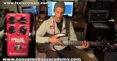 Hall of Fame Reverb demo by bass player Tony Grey