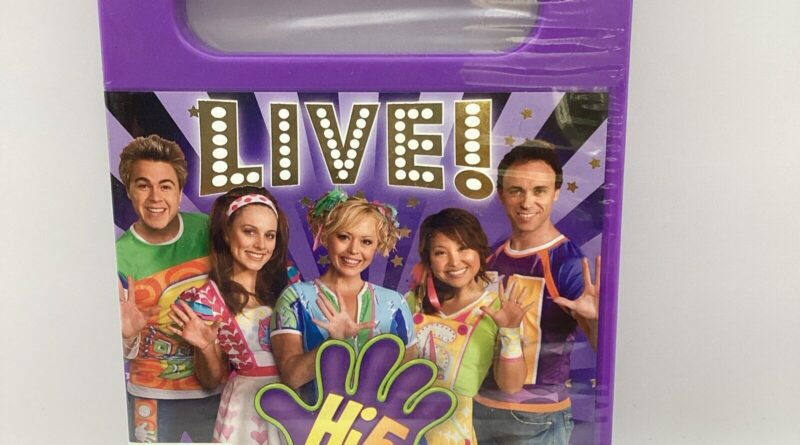 Hi-5 Live-The Playtime Concert (DVD, 2008) Brand New Sealed - Region 4 (N6.3)