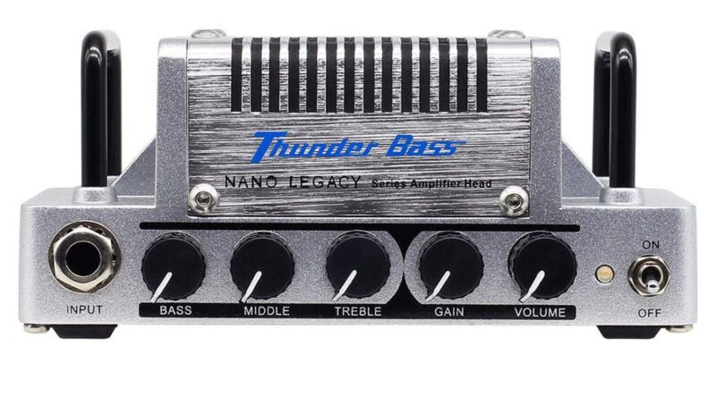 Hotone Thunder Bass Mini Bass Guitar Amplifier Head, 5 Watt