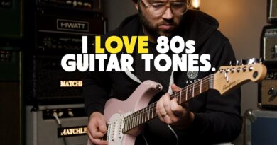 How I craft 80s inspired guitar tones - three ESSENTIAL elements.