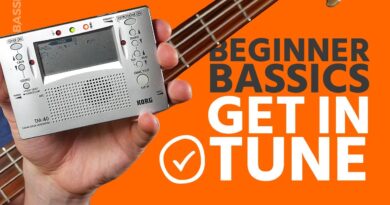 How To Tune Your Bass (Beginner Bass Basics)