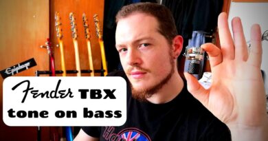 How a Fender TBX tone control works on bass