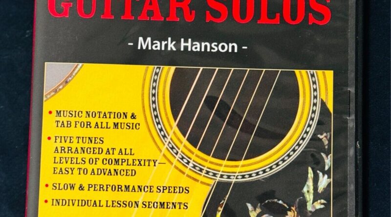 How to Arrange Fingerstyle Guitar Solos - DVD