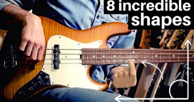 How to play harmonics on bass (8 must know shapes)