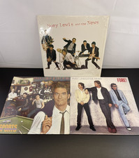 Huey Lewis And The News Vinyl LP Lot Ex Shrink Fore, Sports And Self Titled