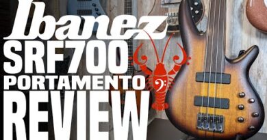 Ibanez SRF700 Portamento - A fun and functional fretless that has it all? - LowEndLobster Review