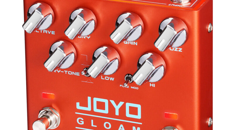 JOYO Bass Guitar Pedal Sub Octave Fuzz Effects Dry/Wet Mix Control Sync Mode