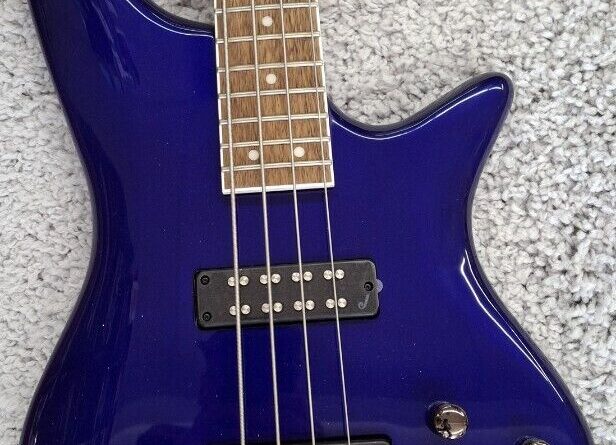 Jackson JS3 Series Spectra 4-String Electric Bass Guitar, Indigo Blue - Demo