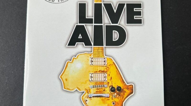 LIVE AID concert 1985 dvd set individual replacement discs & booklet & case