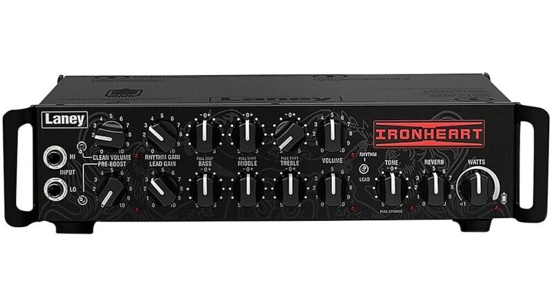 Laney Ironheart IRT-SLS 300W Tube Hybrid Guitar Amp Head Black