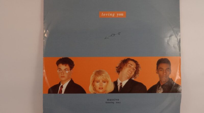 MASSIVO (FT. TRACY) LOVING YOU (192) 3 Track 12" Single Picture Sleeve DEBUT