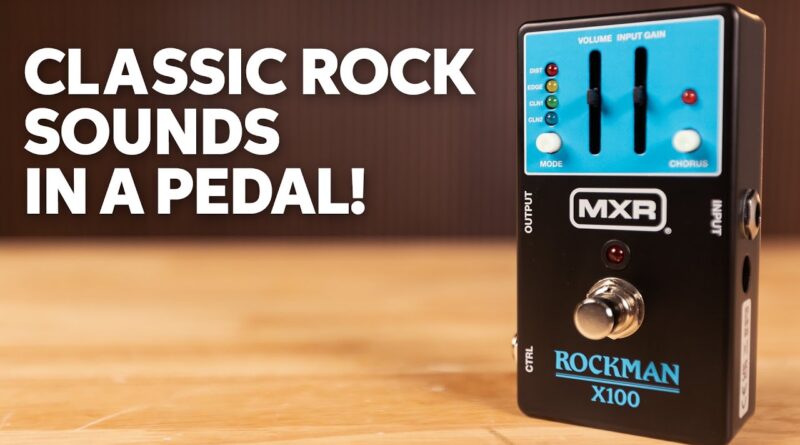 MXR Rockman X100 Preamp Pedal: ’80s Hysteria in a Box