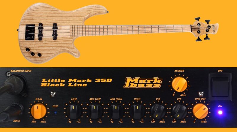 Markbass Little Mark 250 Black Line - DI SOUND TEST