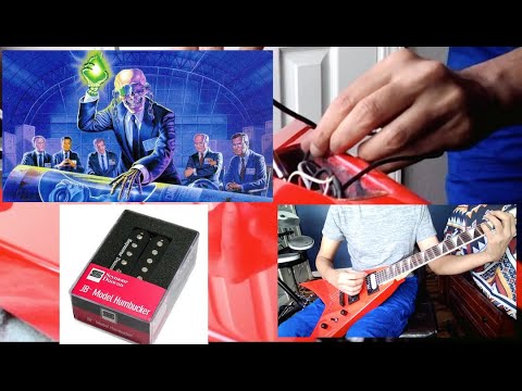 Megadeth - Rust in Peace Tone Part 2 - Installing Seymour Duncan Pickups on a Jackson JS32 and Test!